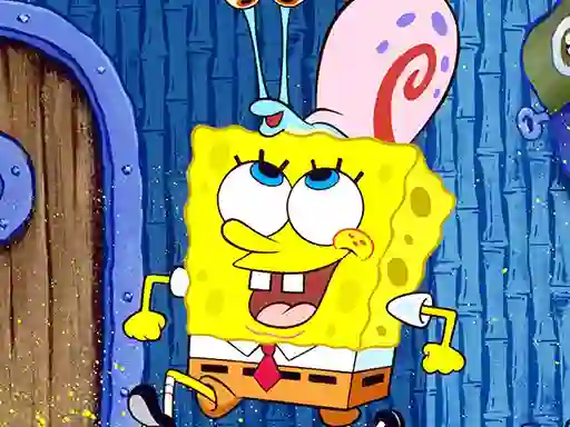 Spel Sponge Bob Slide aanlyn