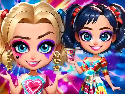 Spel Tie Dye Explosion of Color aanlyn