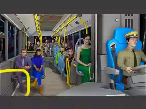 Spel Coach Bus Simulator: City Bus Sim aanlyn