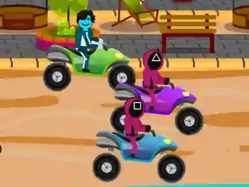 Spel Squid Gamer Buggy Raging aanlyn