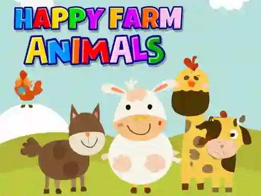 Spel Happy Farm Animals aanlyn