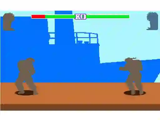 Spel Fight game aanlyn