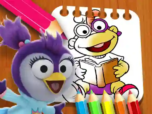 Spel Muppet Babies Coloring Book aanlyn