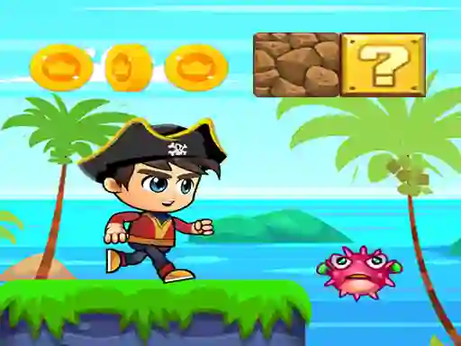 Spel Pirate Run! aanlyn