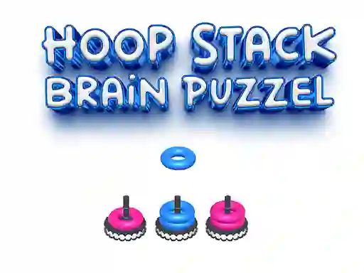 Spel Hoop Stack Brain Puzzle Game aanlyn