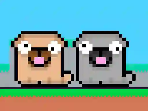 Spel Friends Pug aanlyn