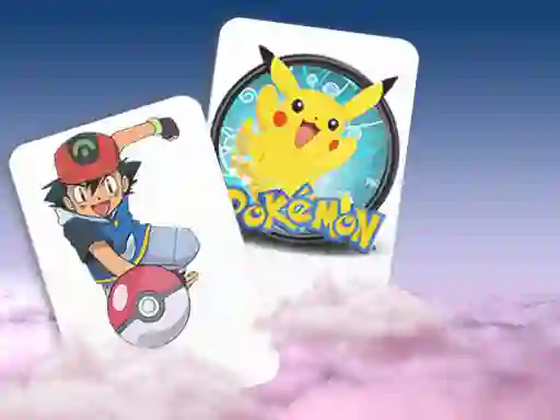 Spel Pikachu Memory Card Match aanlyn