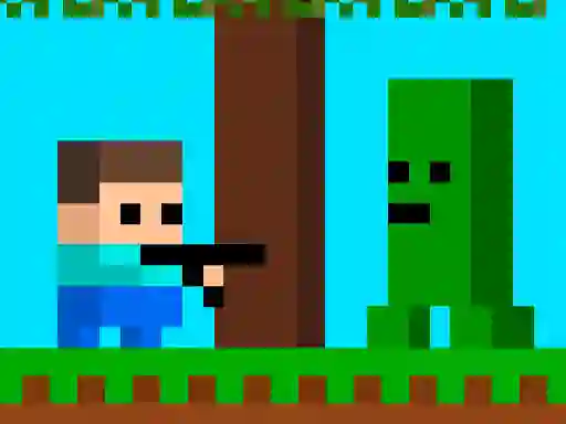 Spel Minecraft: Steve's Adventure aanlyn