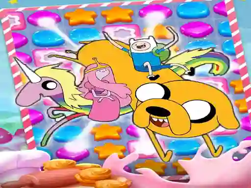 Spel Adventure Time Match 3 Games aanlyn