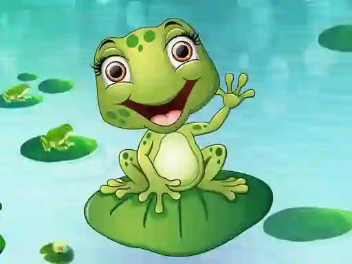 Spel Greedy frog aanlyn