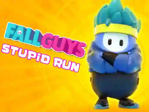 Spel Fall Guys Stupid Run aanlyn