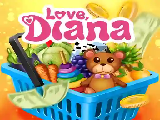 Spel Diana & Roma shopping SuperMarket aanlyn