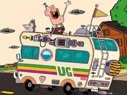 Spel Uncle Grandpa Hidden aanlyn