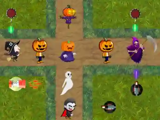 Spel Halloween Ghouls aanlyn