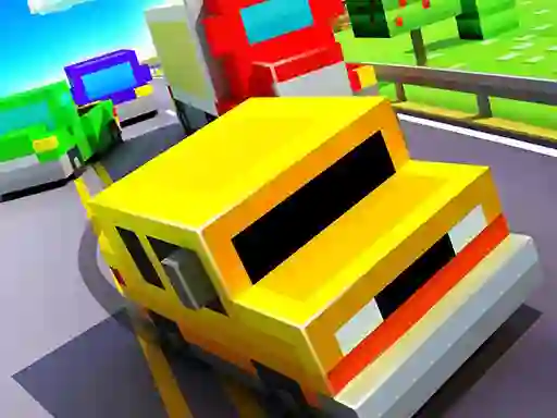 Spel Crashy Racing aanlyn