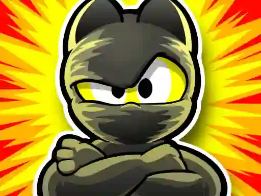 Spel Ninja Hero Cats aanlyn