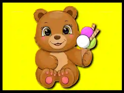 Spel Cute Bear Memory aanlyn