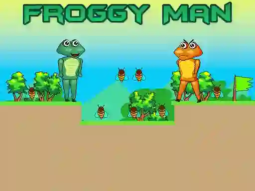 Spel Froggy Man aanlyn