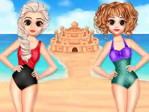 Spel Princess Summer Sand Castle aanlyn