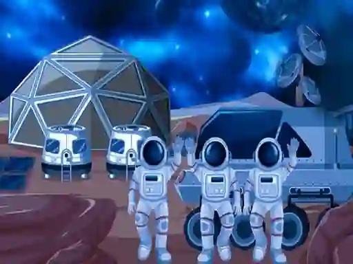 Spel Space Girl Escape aanlyn