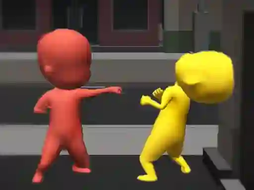 Spel Stickman Fights aanlyn
