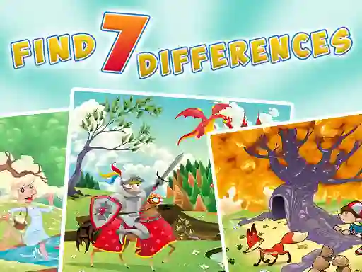 Spel Find 7 Differences aanlyn
