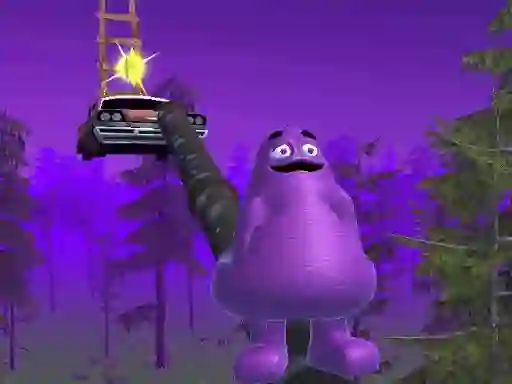 Spel Grimace Only Up! aanlyn