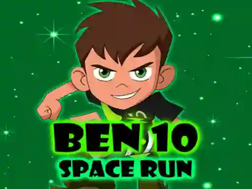 Spel Ben 10 Space Run aanlyn