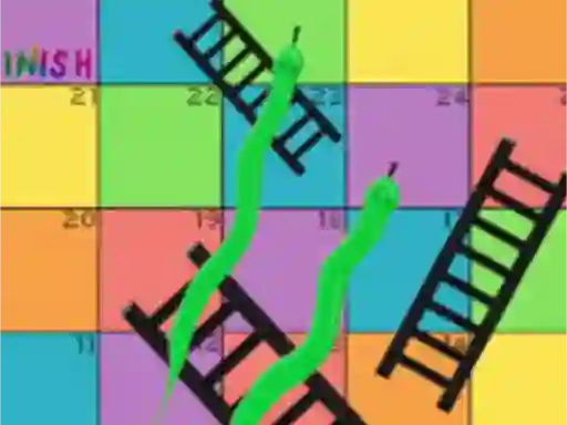 Spel Snakes and Ladders aanlyn