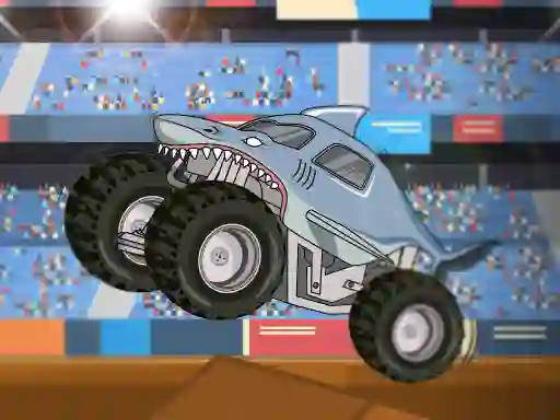 Spel Monster Truck Race Arena aanlyn