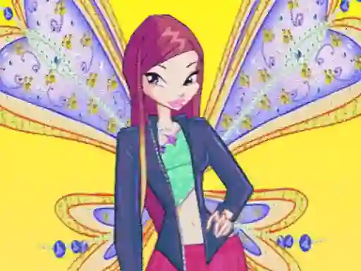 Spel Winx Roxy Dressup aanlyn