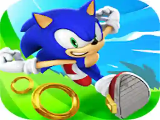 Spel Sonic run aanlyn