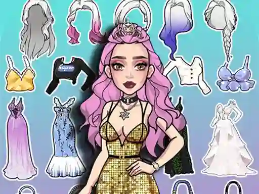 Spel Vlinder Girl Fashion Story aanlyn
