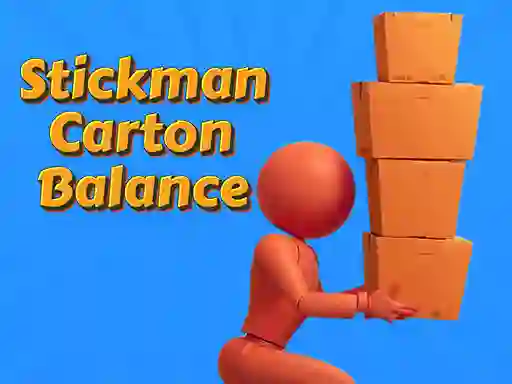 Spel StickMan Cartoon Balance aanlyn
