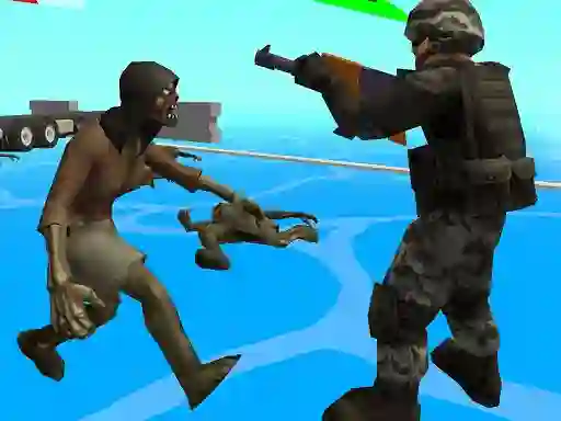 Spel Zombie Wars TopDown Survival aanlyn