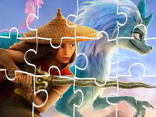 Spel Raya And The Last Dragon Jigsaw aanlyn