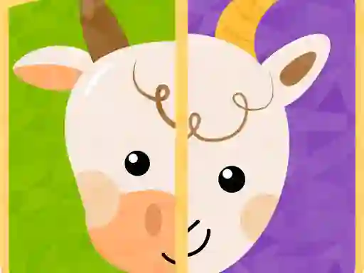 Spel Baby Games Animal Puzzle for Kids aanlyn