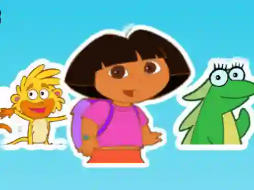 Spel Dora Match3 aanlyn