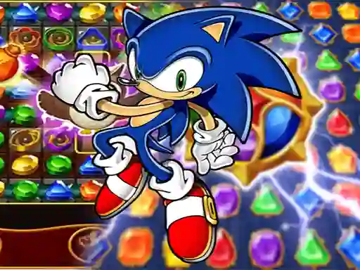 Spel Sonic Gold Match 3 aanlyn