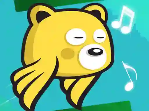 Spel Jumping Flappy Bear aanlyn