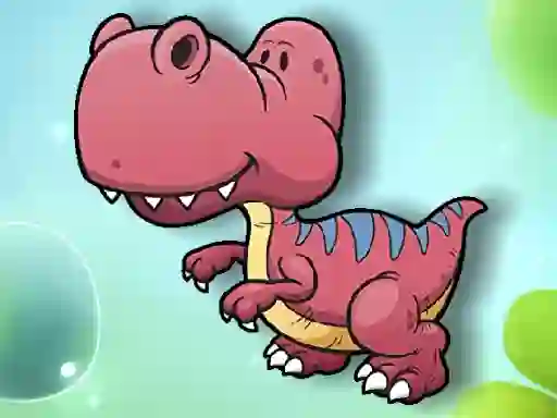 Spel Cartoon Dinosaur Memory Challenge aanlyn