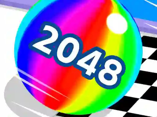 Spel Ball Run 2048 aanlyn