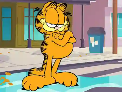 Spel Garfield Jigsaw Puzzle aanlyn