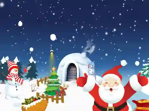 Spel Happy Christmas Slide aanlyn