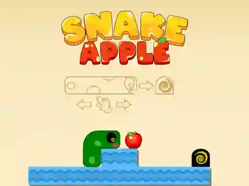 Spel Snake Apple aanlyn