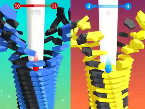Spel Stack Bounce 3D aanlyn