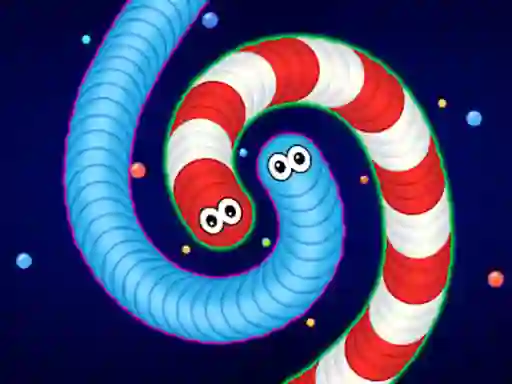 Spel Wormate multiplayer duel aanlyn