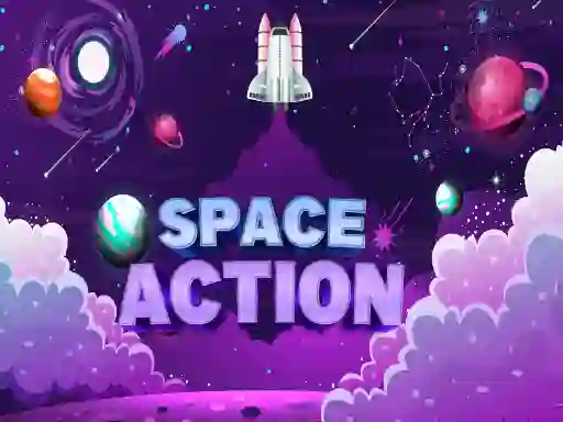 Spel Space Action aanlyn
