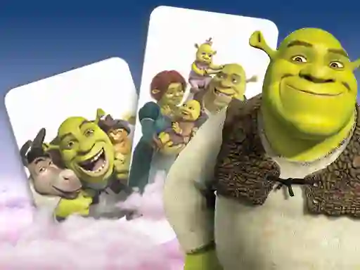 Spel Shrek Memory Card Match aanlyn