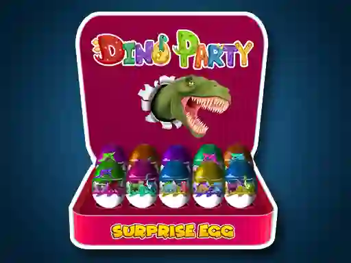 Spel Surprise Egg: Dino Party aanlyn